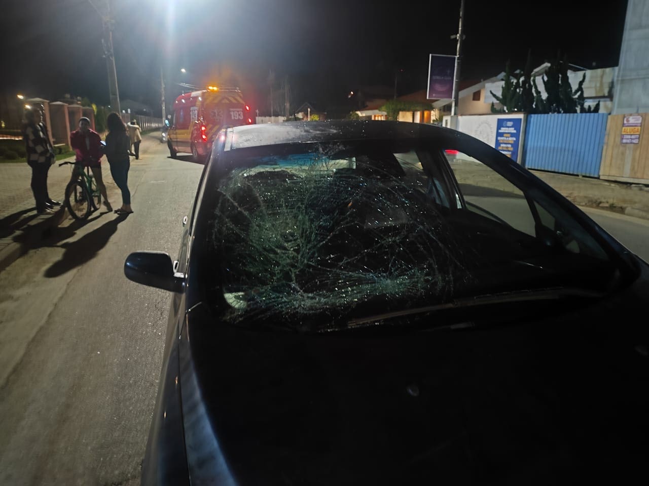 Adolescente é atropelado em Guabiruba e fica gravemente ferido