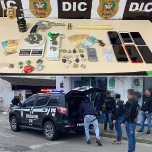 Polícia Civil deflagra operação contra o tráfico de drogas em Brusque