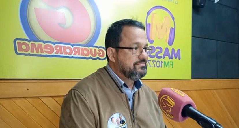Eleição em Brusque: William Molina fala de suas propostas na Massa FM