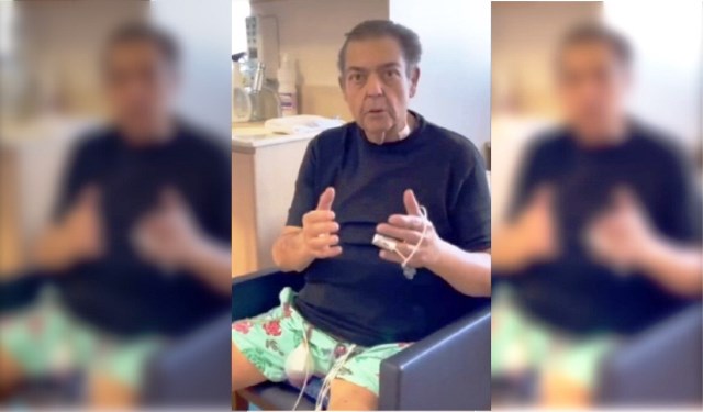 Vídeo: Faustão fala pela primeira vez após receber novo coração