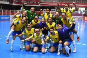 Brasil é semifinalista da Copa América de Futsal Feminino