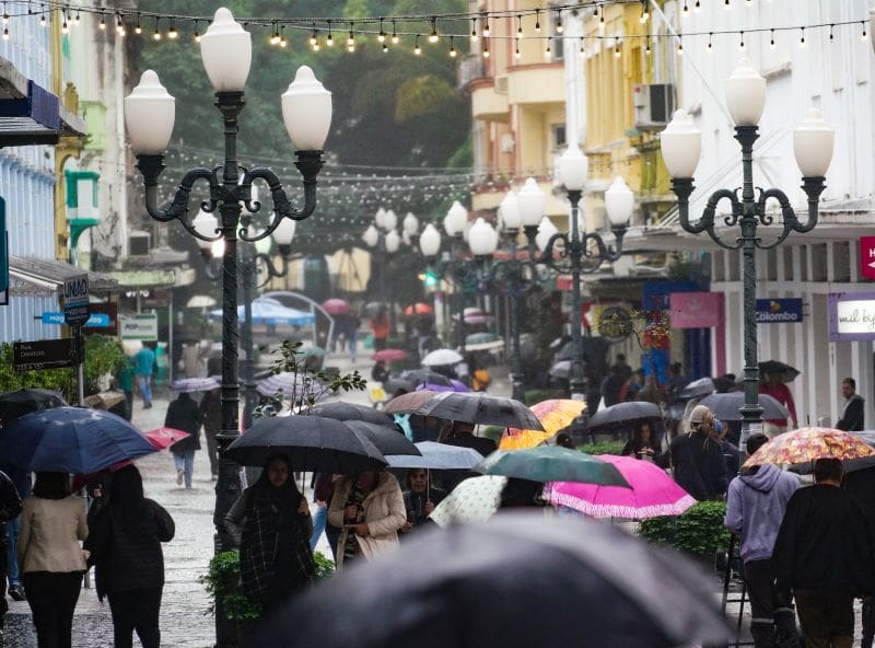 Previsão indica maio com chuva acima da média em SC