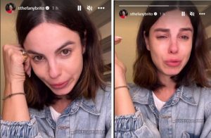 Sthefany Brito chora ao falar do irmão: ‘Ele está lutando muito’