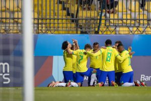 Guilherme Biro e Gabriel Pirani marcam e garantem três pontos para a Seleção Brasileira