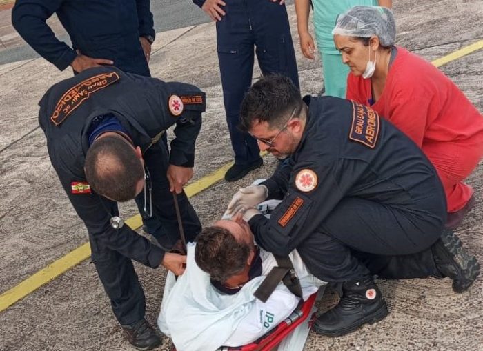 Aeromédico do SAMU faz missão mais extensa da sua história