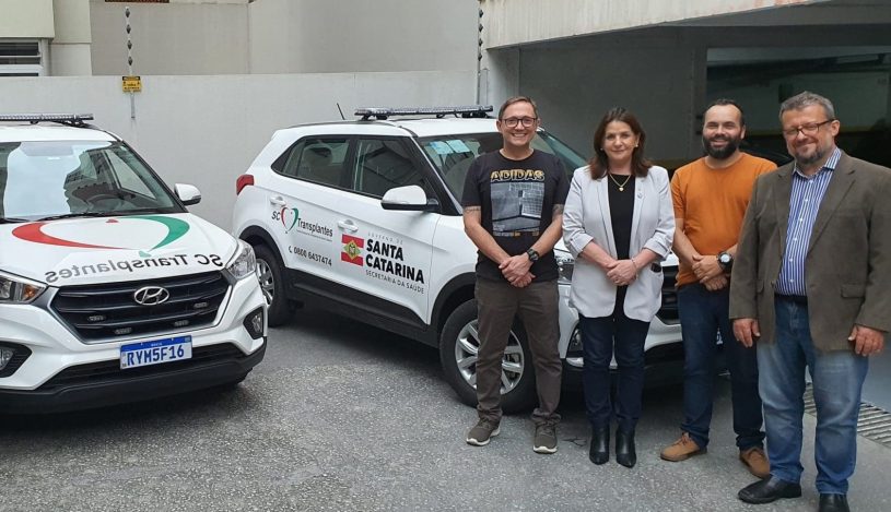 Serviço de transporte de órgãos em SC recebe reforço na frota