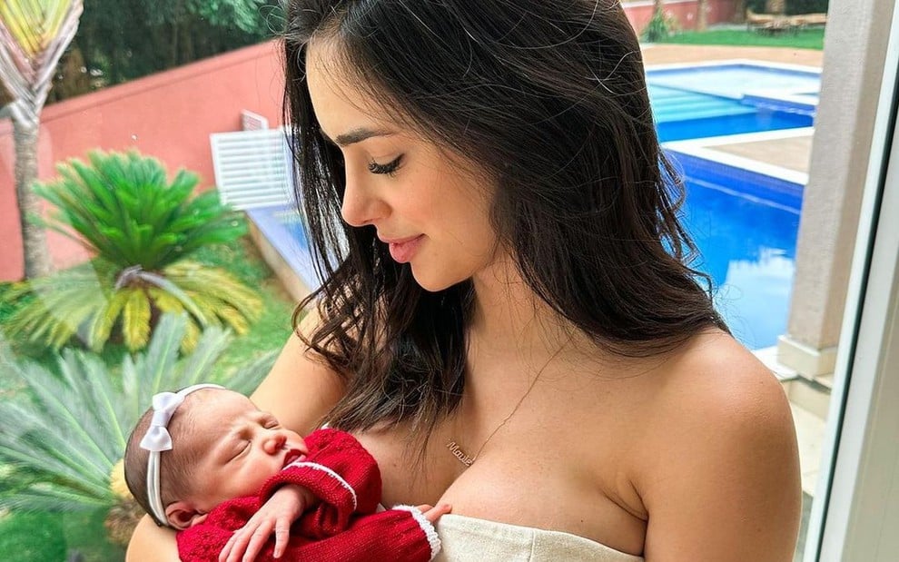 Bruna Biancardi explica porquê andou com Mavie sem cadeirinha no carro