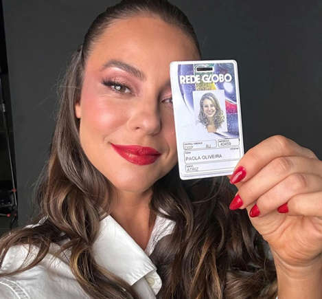Atriz Paolla Oliveira anuncia sua saída da Rede Globo