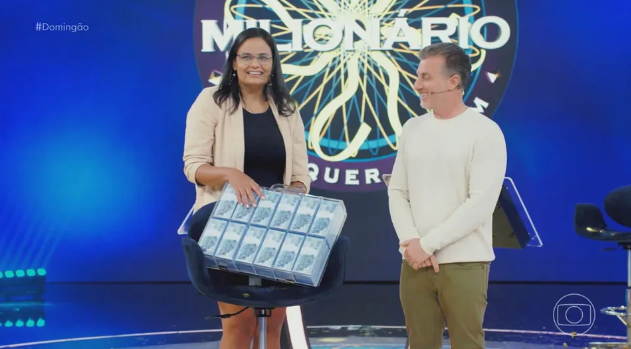 Quem é a jornalista que ganhou R$ 1 milhão no Domingão com Huck