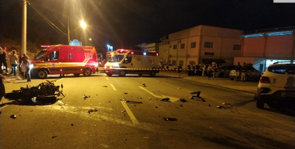 Trânsito de Brusque faz mais uma vítima: um motociclista de 28 anos