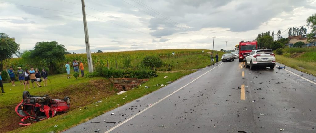 Sobe para quatro o número de mortos em acidente em Canoinhas