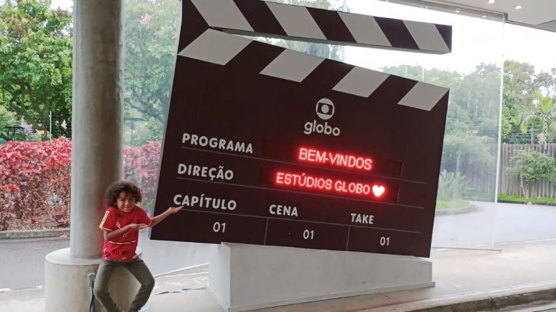 Catarinense de 6 anos está entre os atores da nova novela da TV Globo