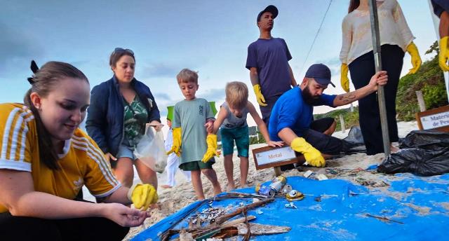 Ação de conscientização ambiental movimenta Jurerê e Brava no Carnaval