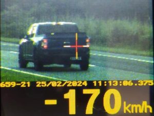 Quase 200 motoristas são flagrados em excesso de velocidade na BR-470