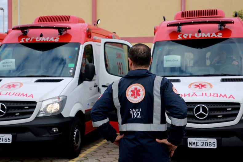 Governo de SC inaugura nova base de suporte avançado do SAMU