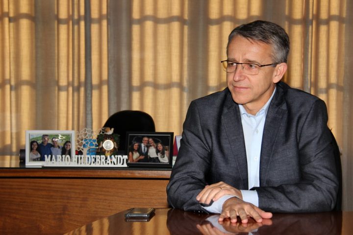 Mario Hildebrandt prefeito de Blumenau