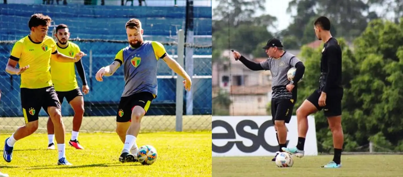 Saiba como foi o último treino de Criciúma e Brusque antes da final
