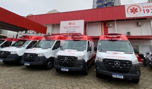 Frota do Samu é reforçada com seis novas ambulâncias