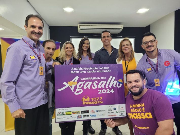 Massa FM 107 lança a Campanha do Agasalho 2024
