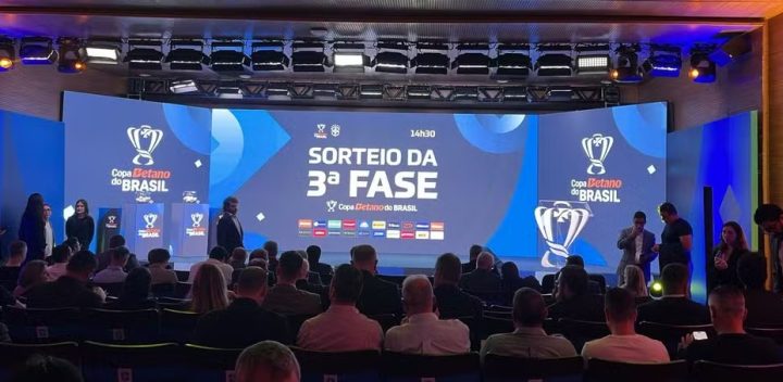 Sorteio na CBF define adversários dos catarinenses na Copa do Brasil