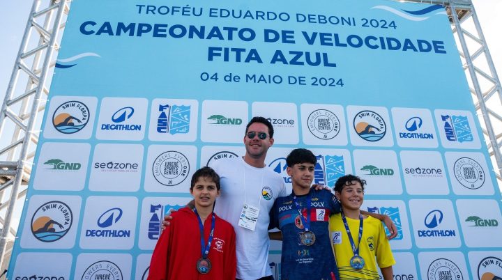 Novos Cielos: equipe de Itajaí vence torneio de natação em Florianópolis