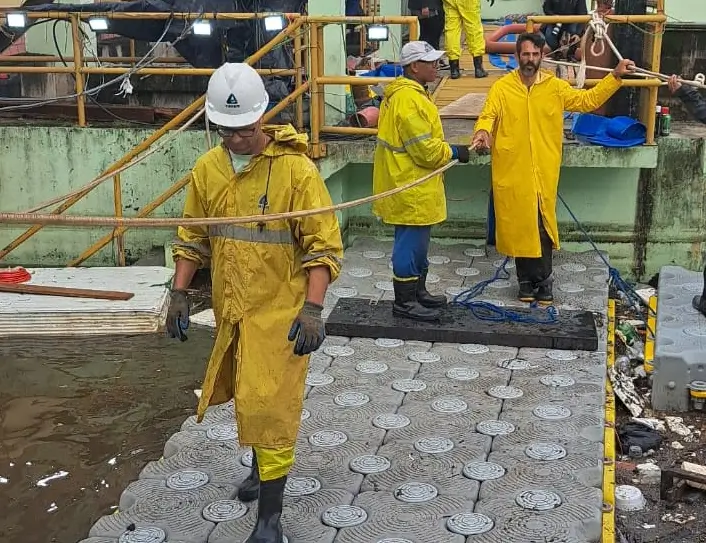 Casan trabalha para retomar o abastecimento de 150 mil pessoas no RS