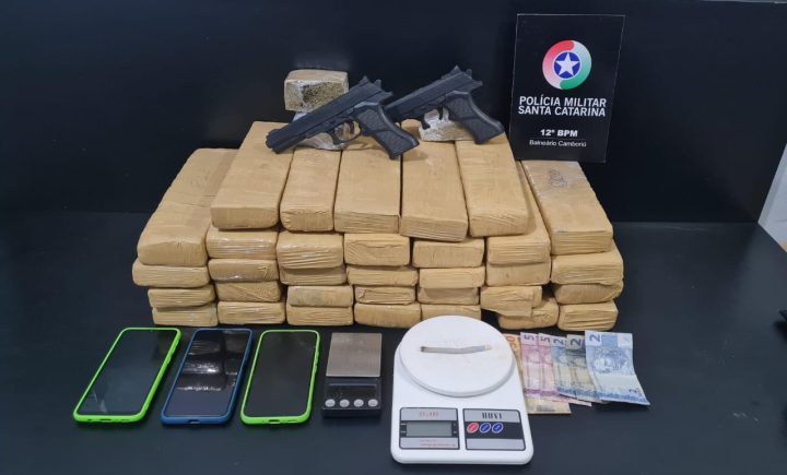 Polícia Militar prende traficantes em Camboriú