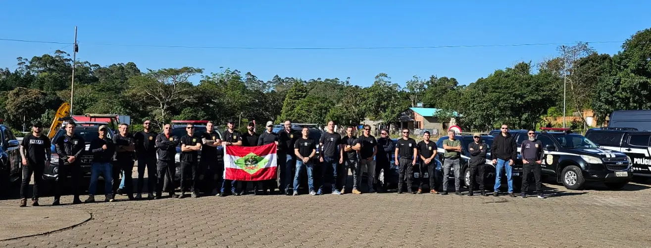 Polícia Civil de SC mobiliza 42 policiais para missão no RS
