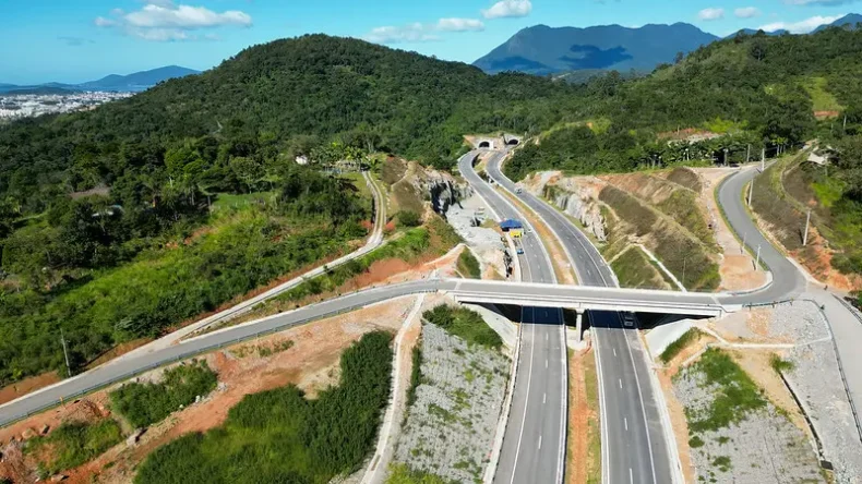Obras do Contorno Viário, na Grande Florianópolis, se aproximam de conclusão