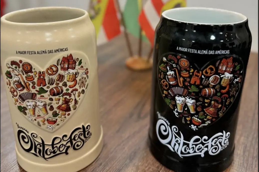 Confira os canecos oficiais da 39ª Oktoberfest