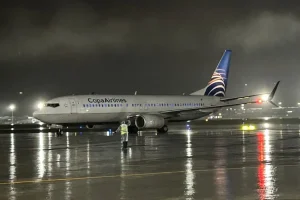 Vídeo: SC recebe 1º voo do Panamá; frequência semanal vai aumentar