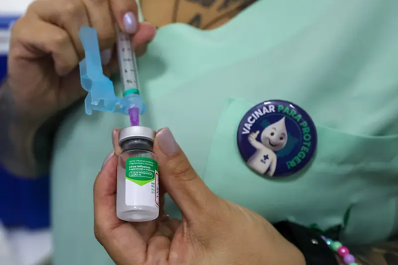 SC está entre os estados com maior cobertura vacinal da gripe