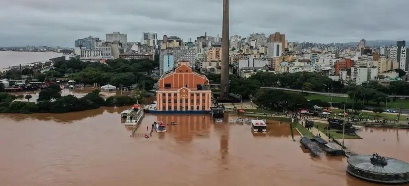 Enchente no RS: Guaíba fica abaixo da cota de inundação