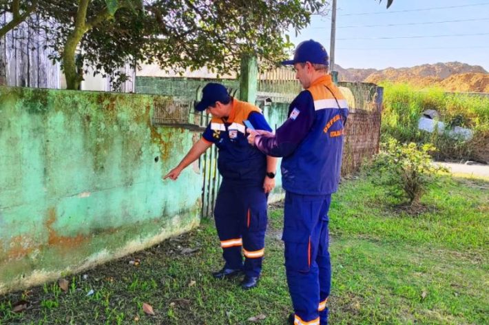 Defesa Civil de Itajaí atualiza cotas de enchente na cidade