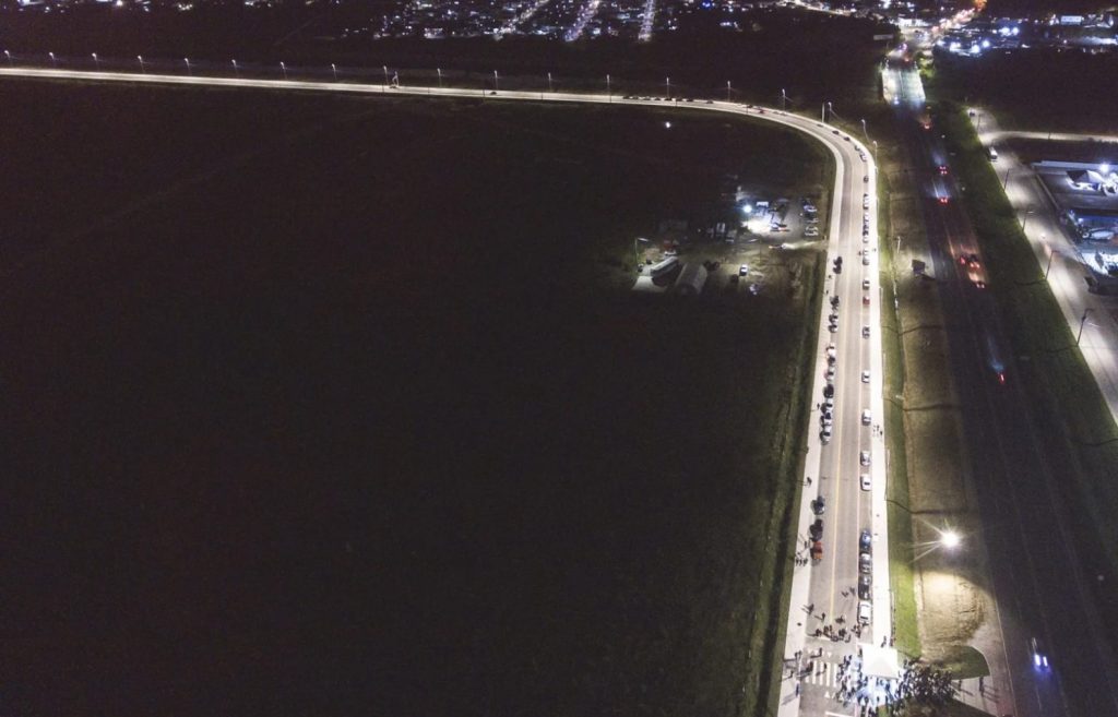 Vídeo: Avenida Beira-Rio é entregue à população em São José