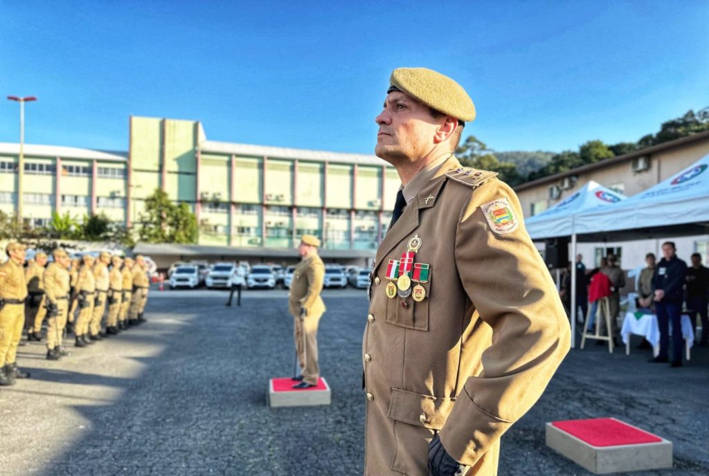 Novo comandante assume a Polícia Militar de Balneário Camboriú