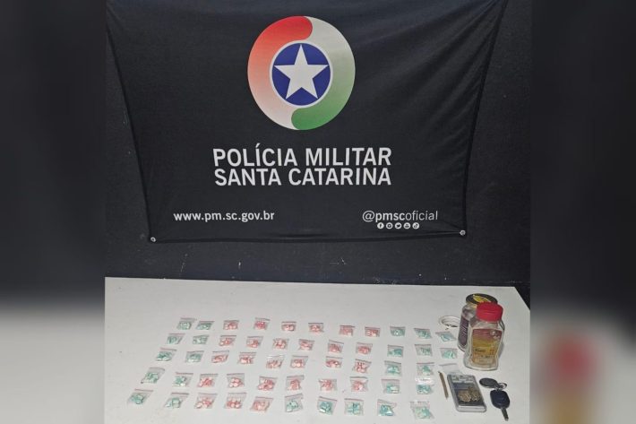 Polícia Militar prende traficante com mais de 500 comprimidos de ecstasy