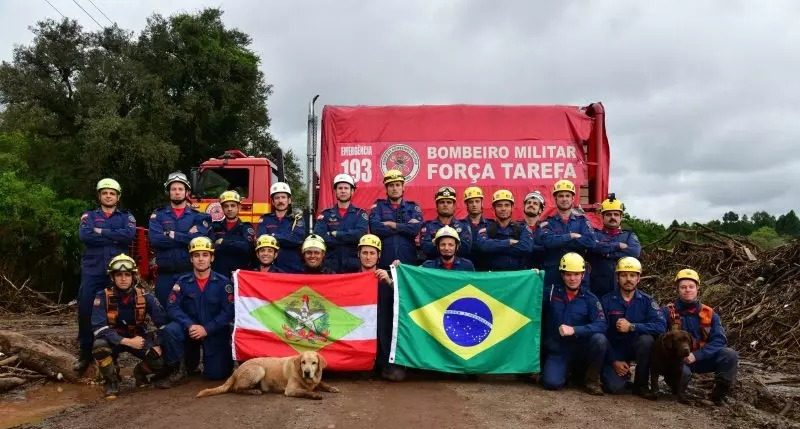 Corpo de Bombeiros de SC escala força tarefa para o Alto Vale