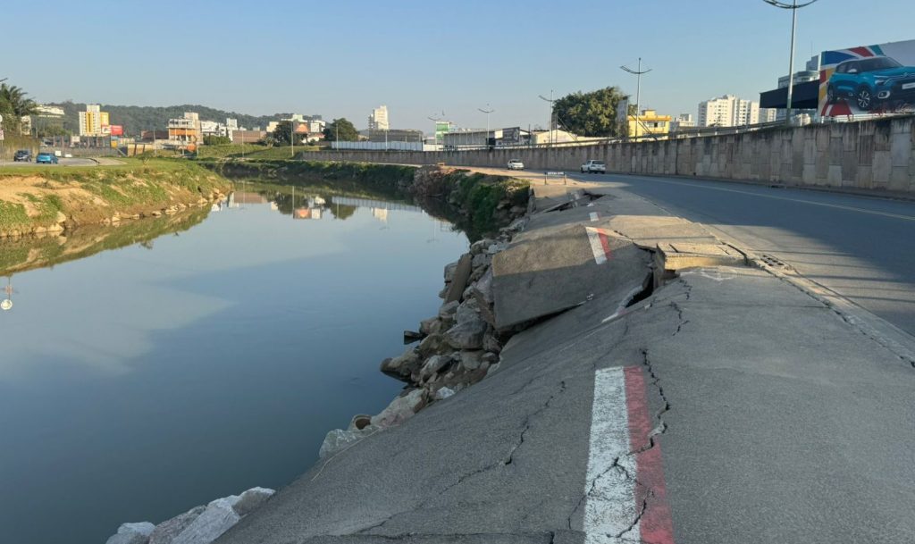 Prefeitura de Brusque recebe verbas para obras pós-enchente