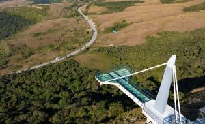 Vídeo: inaugurada plataforma panorâmica em mirante de Rancho Queimado
