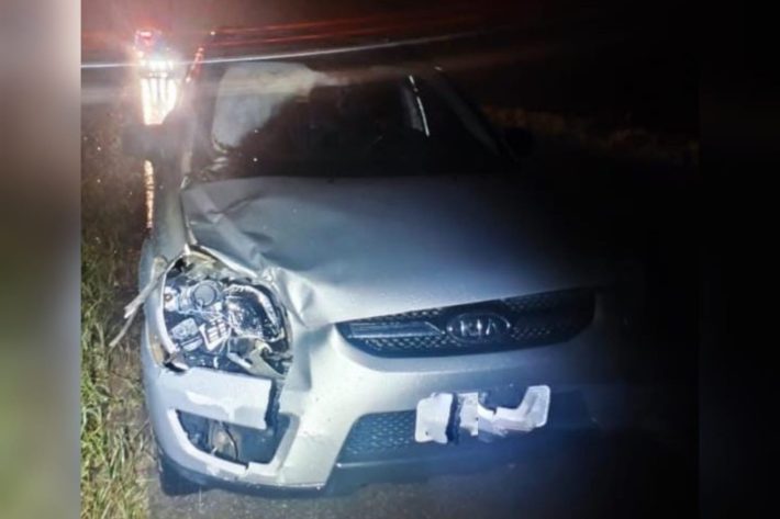 Pedestre morre atropelado em acostamento de rodovia