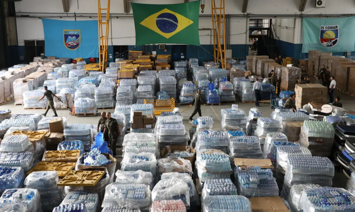 Enchentes: doações fazem comércio do RS crescer mais que a média nacional