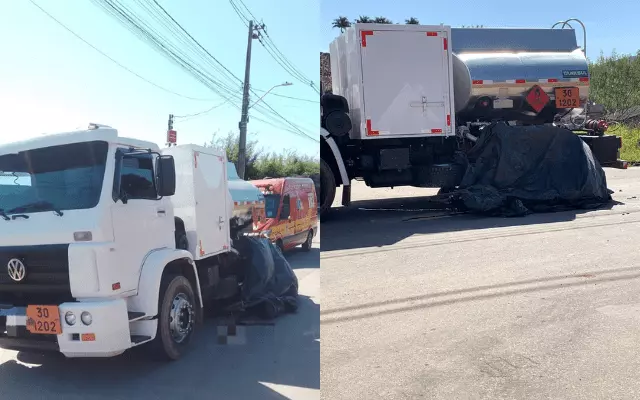Jovem de 17 anos morre ao ser atropelado por caminhão no Norte de SC