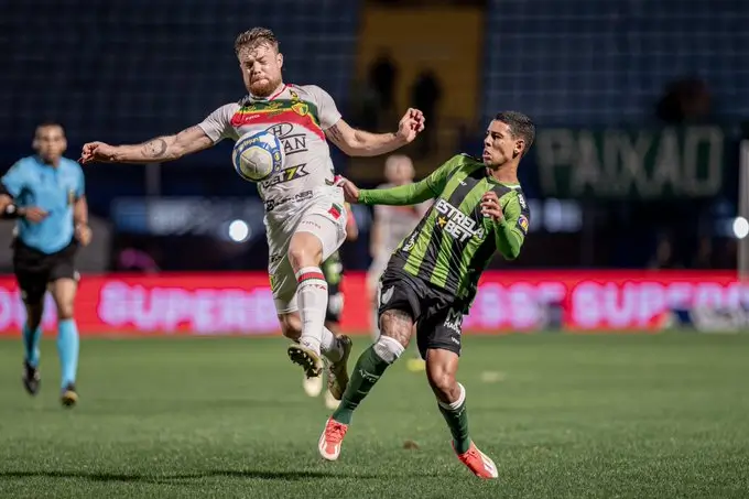 Brusque empata sem gols com América e segue no Z4 da série B