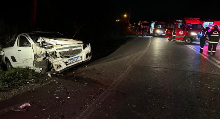 Acidente na BR-470 deixa seis pessoas feridas em SC