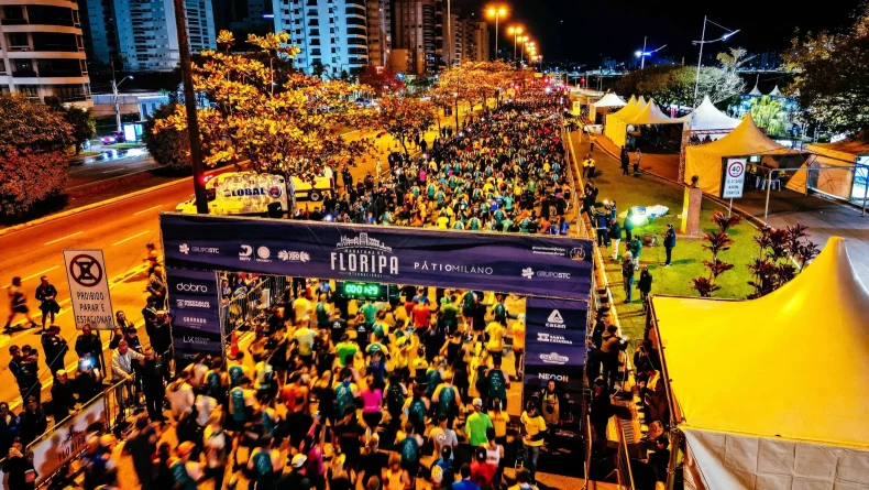 O final de semana é de corrida com a Maratona Internacional de Floripa 2024