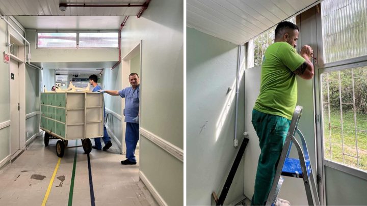 Obras: mais uma área do Hospital Infantil entra em reforma