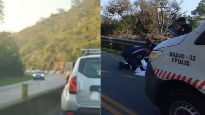 Acidentes tiram vidas de motociclistas na BR-101 e SC-406