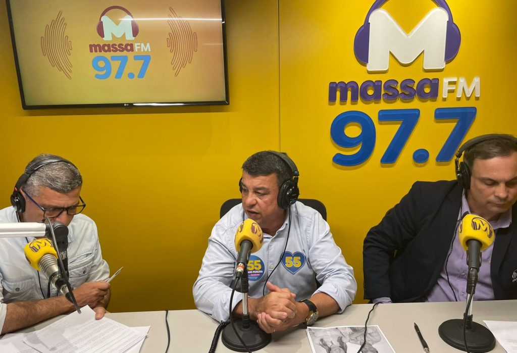 Ouça: Massa FM entrevista candidato a prefeito de Palhoça, Luciano Pereira