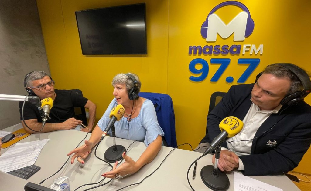 Ouça a entrevista da Massa FM com a candidata a prefeita de Palhoça, Tânia Slongo